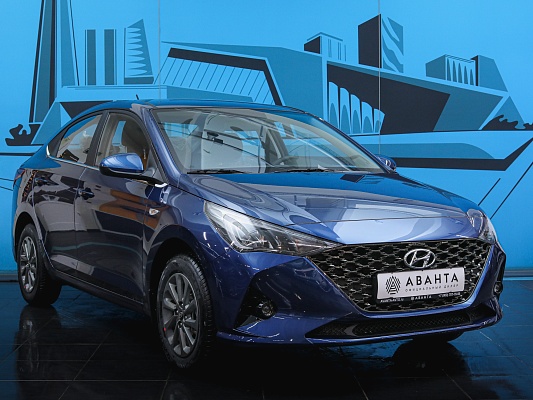 Hyundai Solaris Elegance 1.6 AT Blue